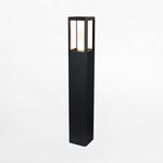 Vonkajšia stojacia lampa LED IP65 čierna URBAN