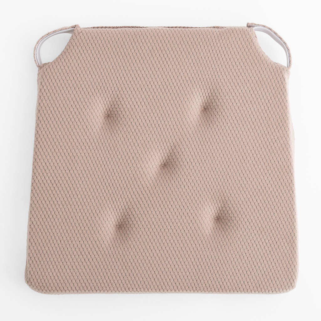 Podsedák na stoličku ružový LUPPA 40x40 cm