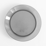 Plastový tanier sivý 23 cm