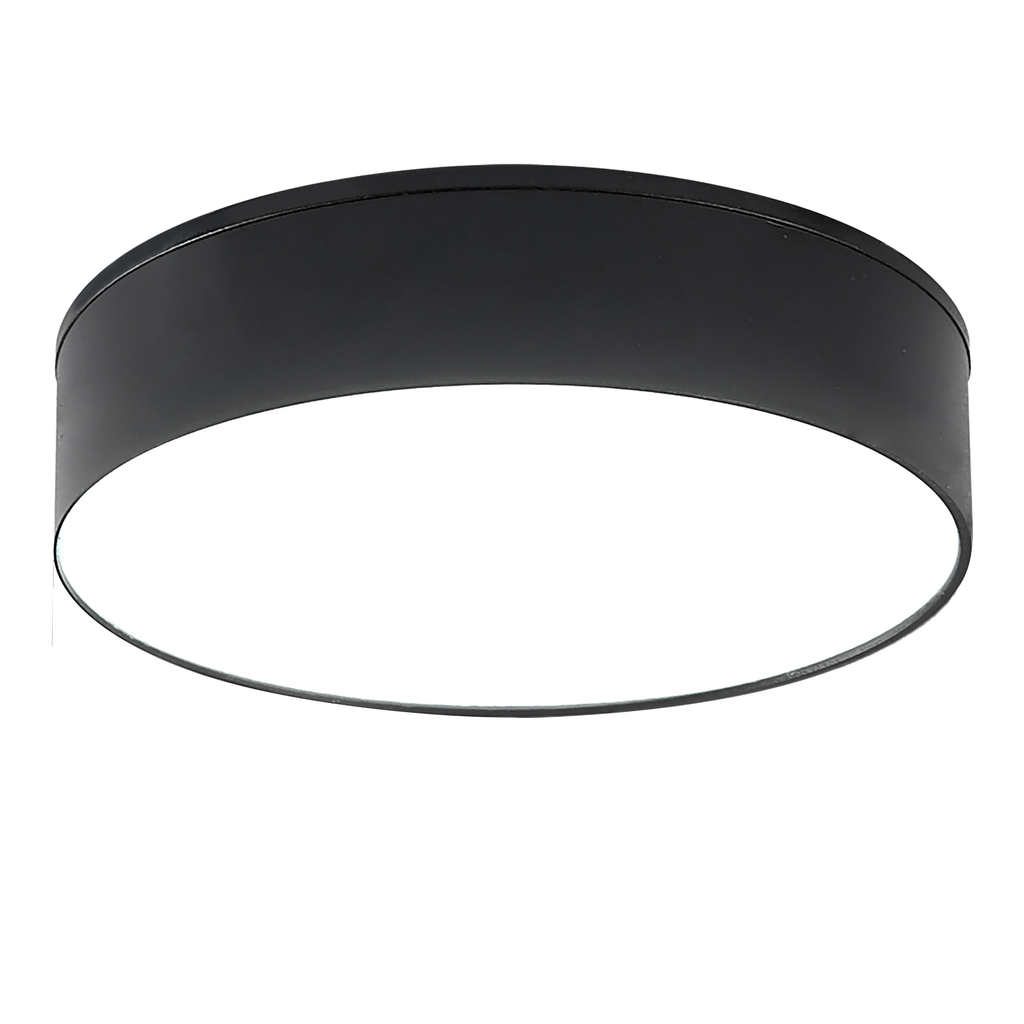 LED stropné svietidlo neutrálna farba 4000K čierne SOLARI 8 cm