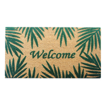 Kokosová rohožka s motívom palmových listov 40x60 cm