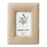 Boho fotorámik 10x15 cm béžový