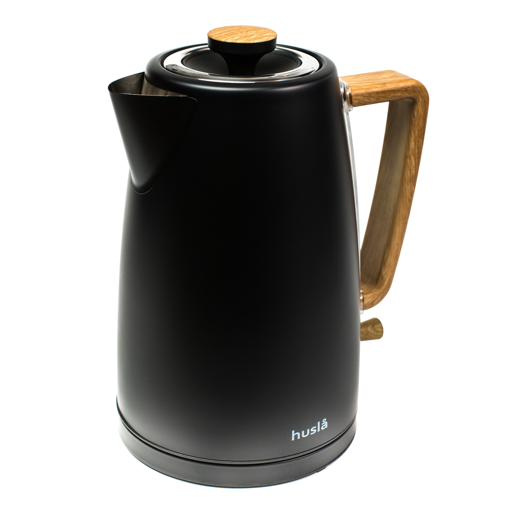 Rýchlovarná kanvica HUSLA SCANDIC čierna 1,7 l