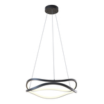 Závesné LED svietidlo čierne HARLEY