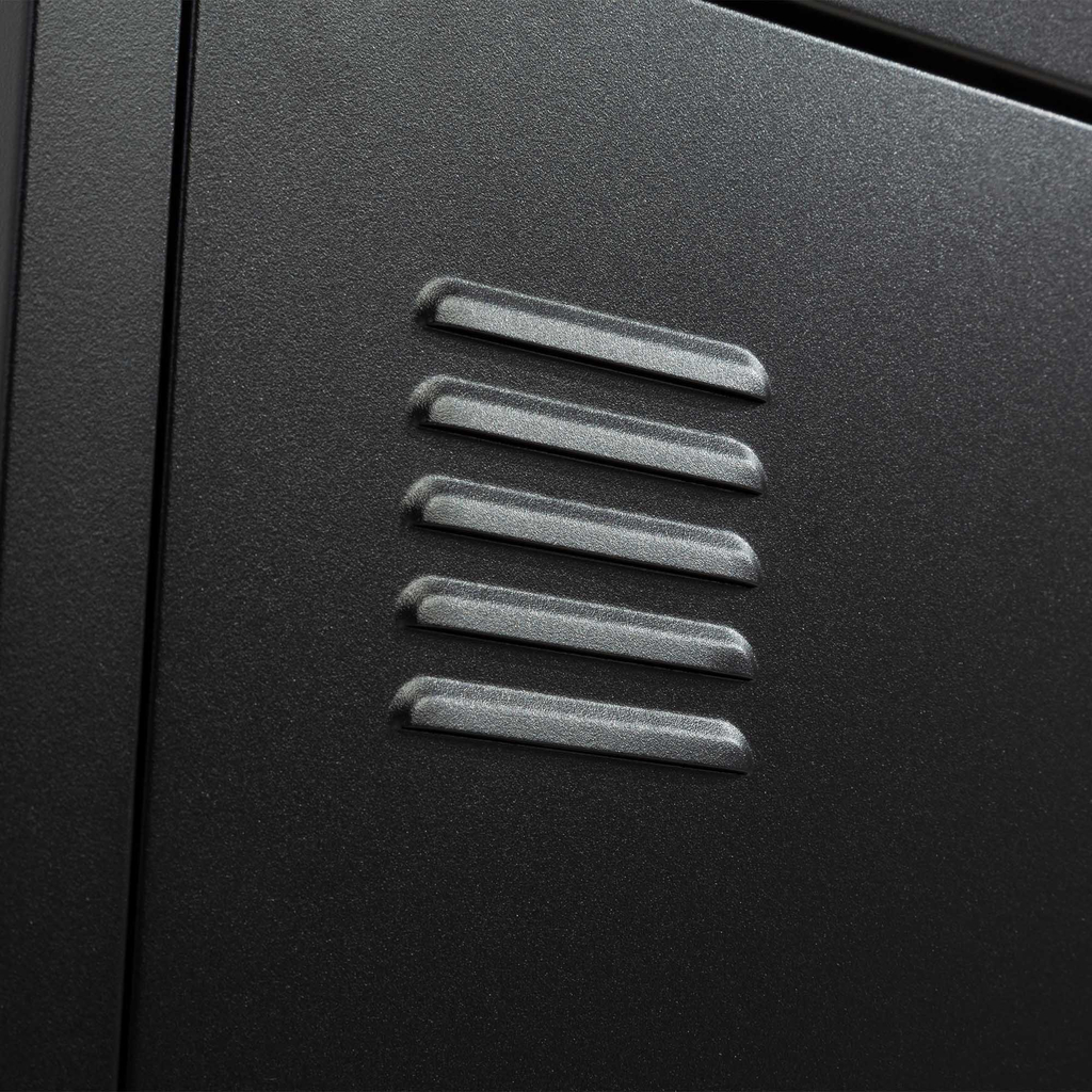 Komoda 2-dverová SOLANS čierna
