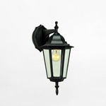 Vonkajšie nástenné svietidlo MOONLIT čierne