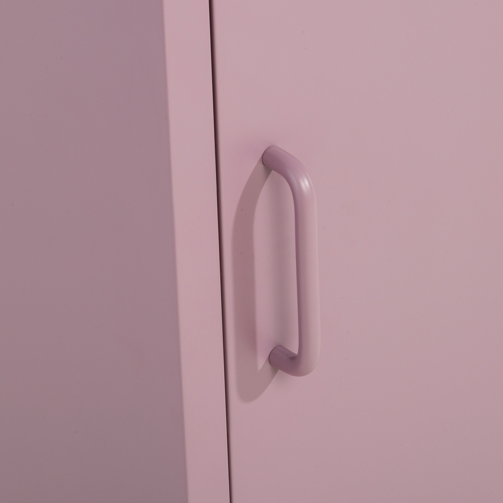 Nočný stolík SOLANS fialová