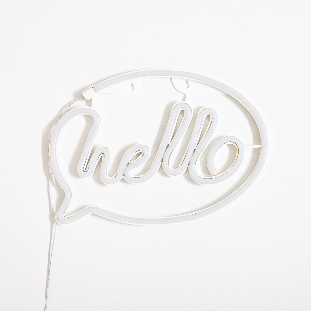 Dekoratívne svietidlo LED NEON HELLO