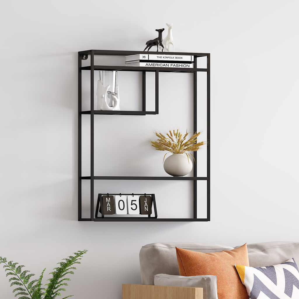 Závesná kovová polica 65 cm SALISTAR