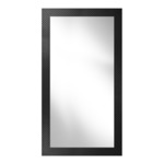 Zrkadlo s čiernym rámom PIKO 73 x 133 cm