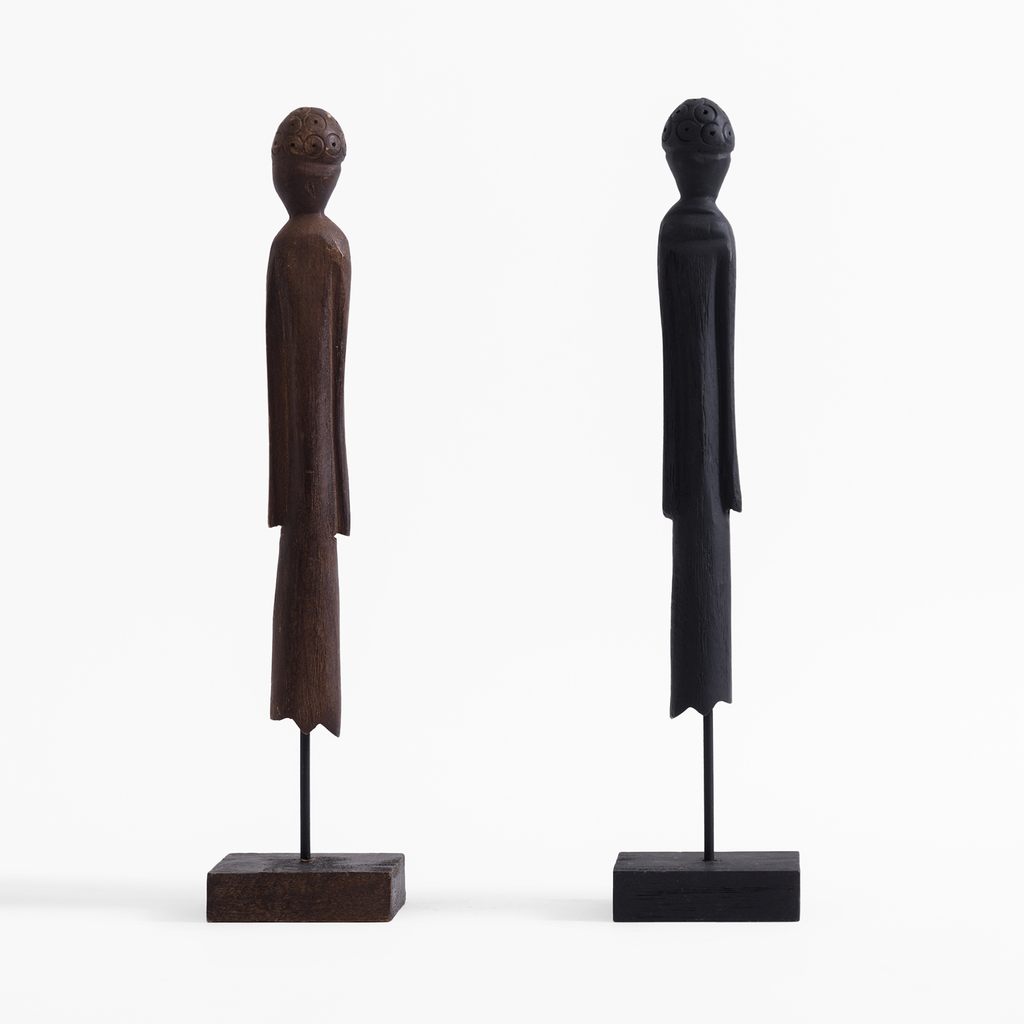 Dekoratívna figúrka hnedá 45 cm