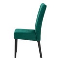 Zelená čalúnená stolička VENES