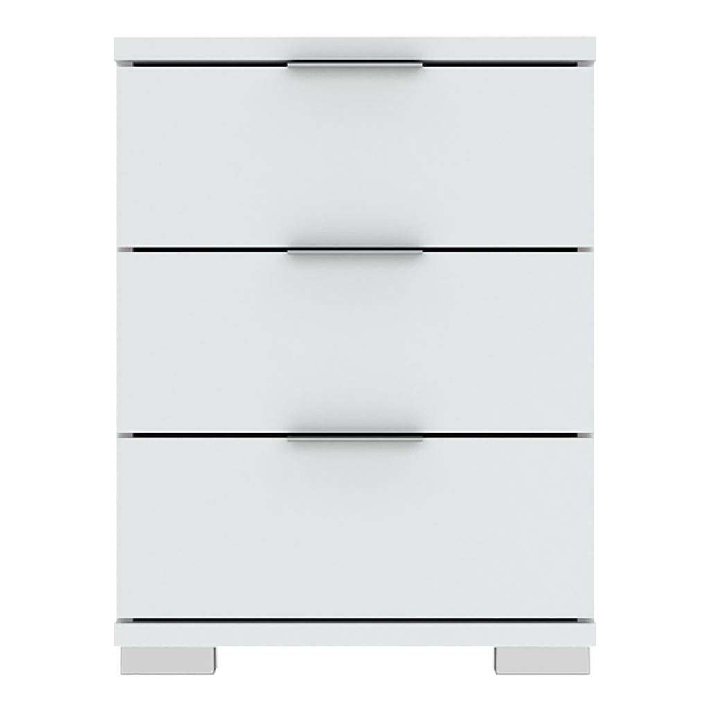 Nočný stolík PRAGA s 3 zásuvkami