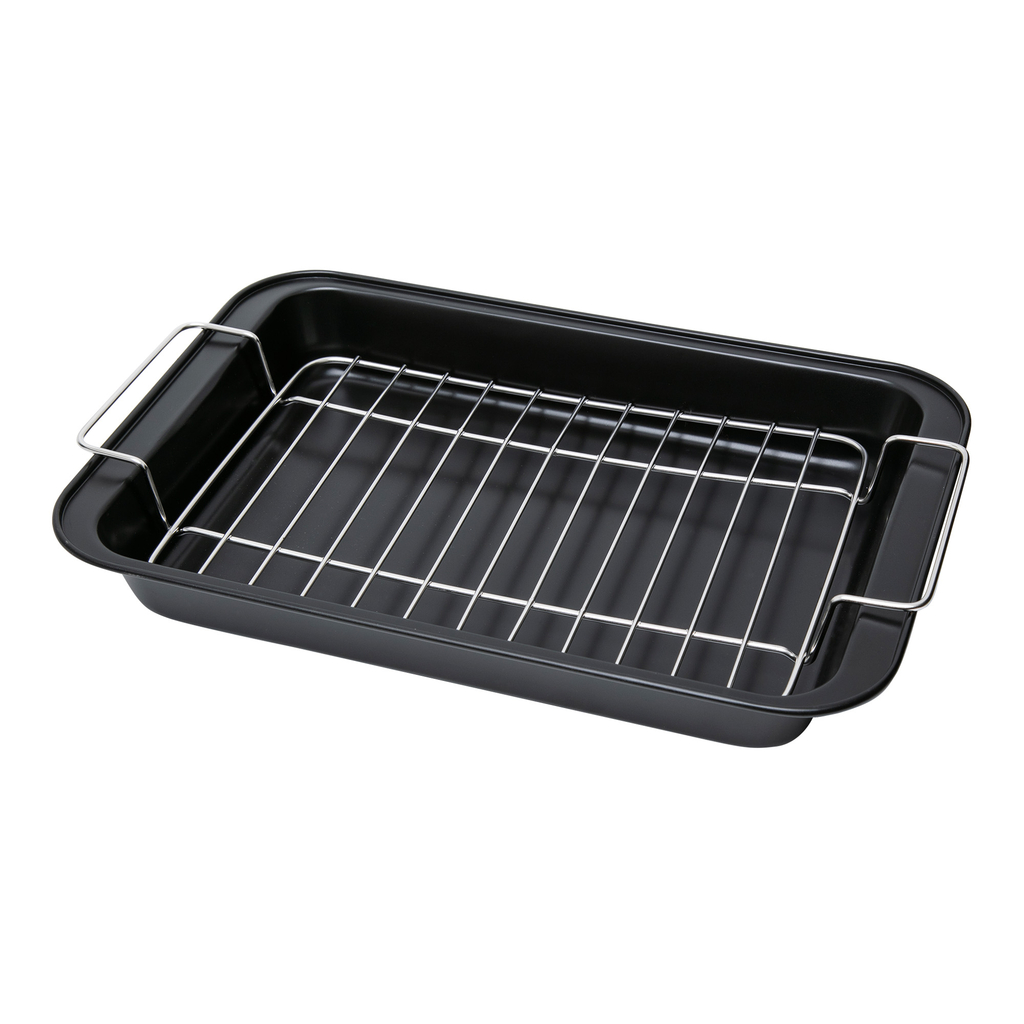 Plech na pečenie s mriežkou 37x25x5 cm