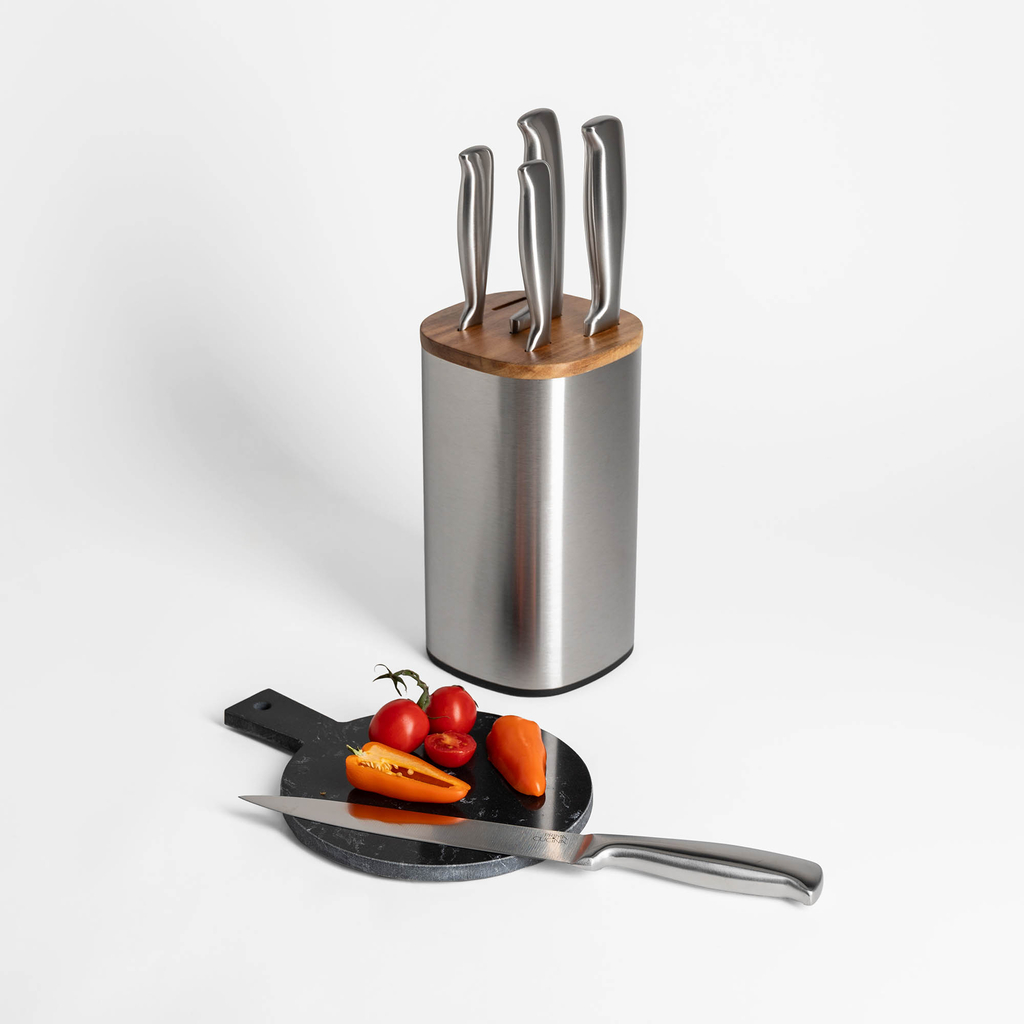 Súprava nožov v oceľovom bloku FARO 6-dielna