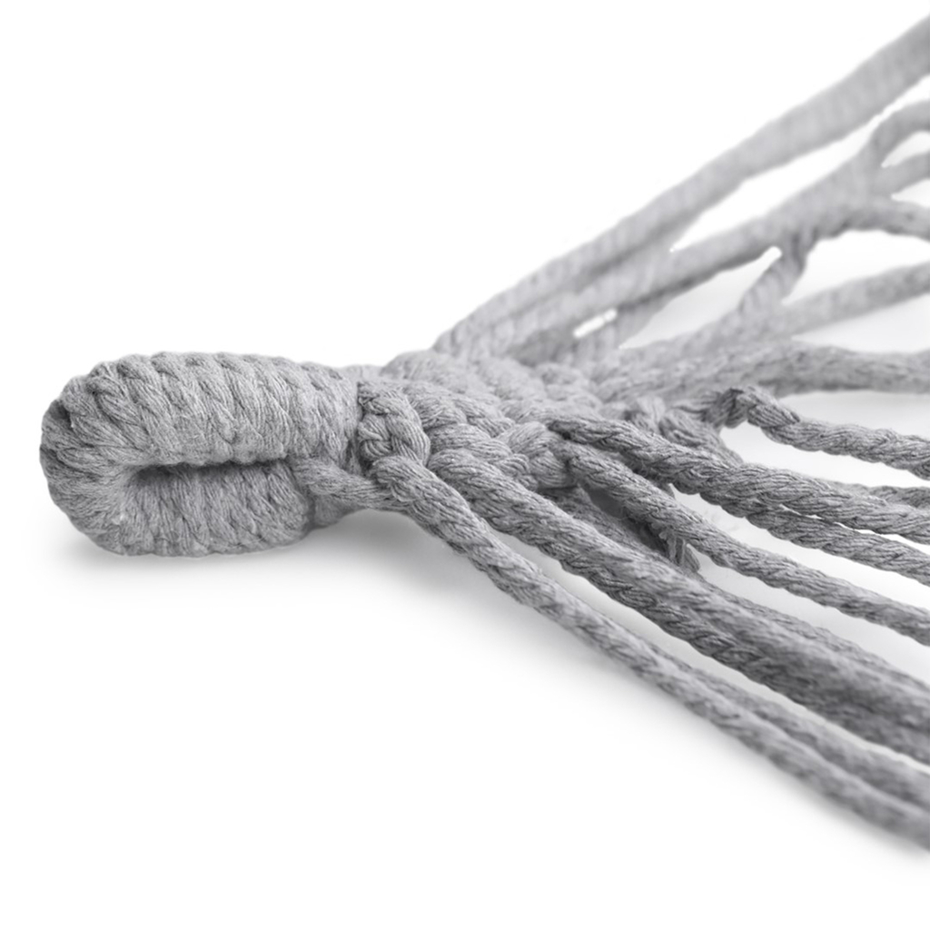 Hojdacia sieť do záhrady sivá COLADA 240x80 cm