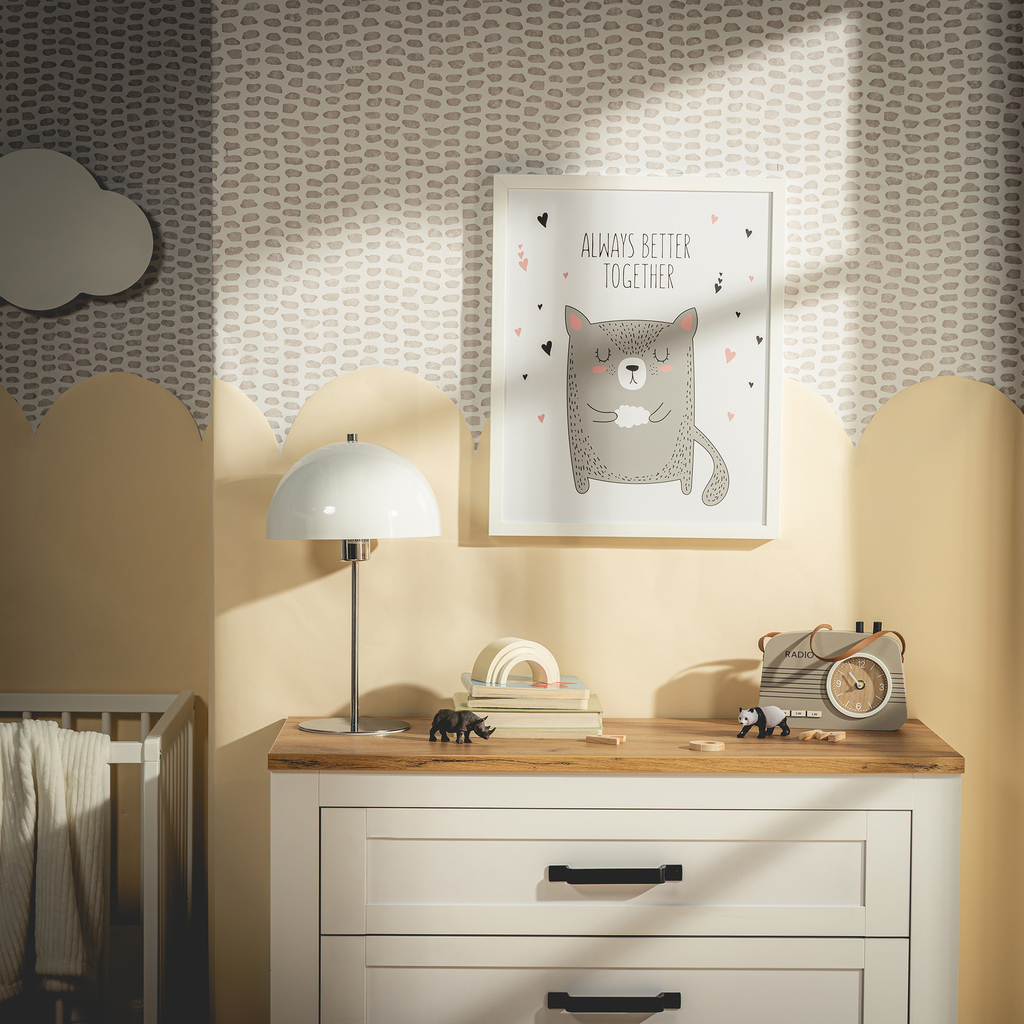 Obraz s motívom sivej mačky CAT 40x50 cm