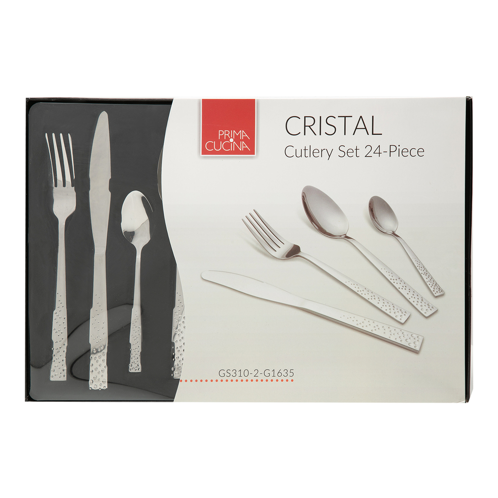 Súprava príborov CRISTAL 24 ks