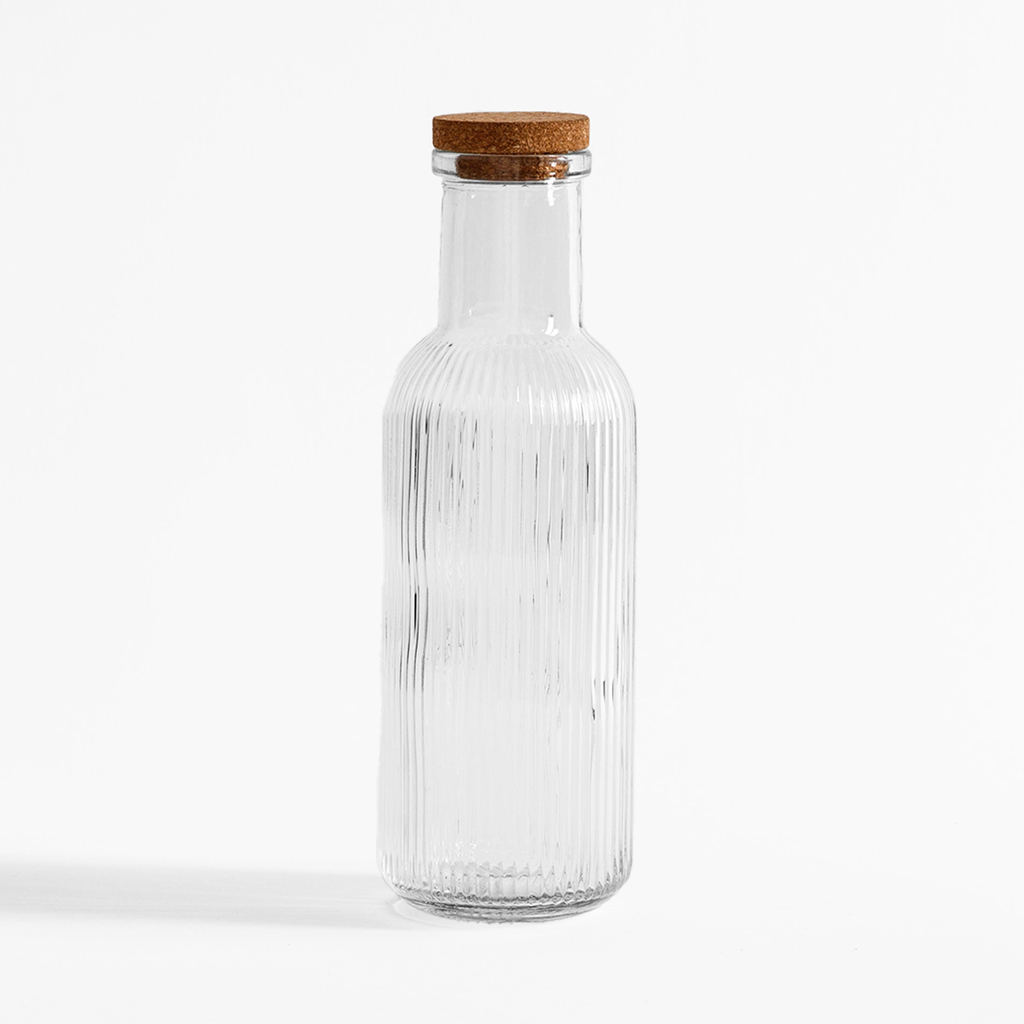 Fľaša s korkom 1 l MIX