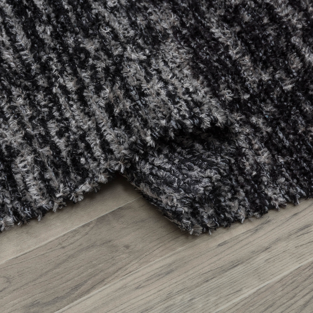 Koberec LUND čierno-sivý 50x80 cm