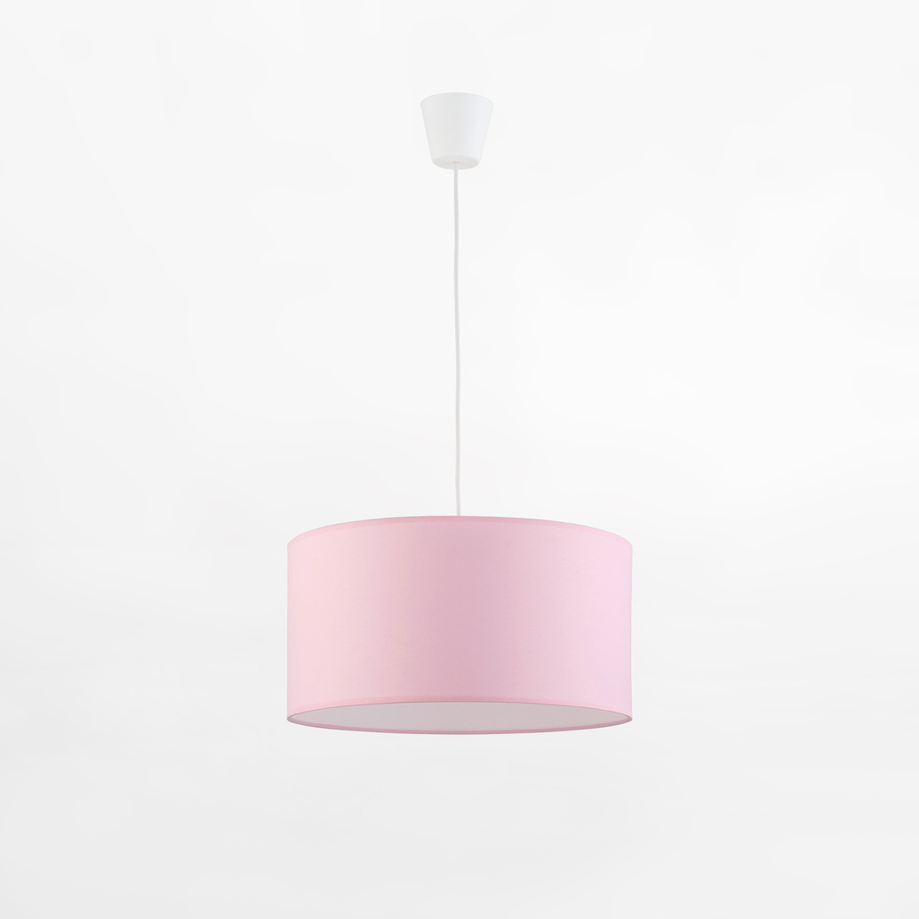 Závesné svietidlo v ružovej farbe RONDO KIDS