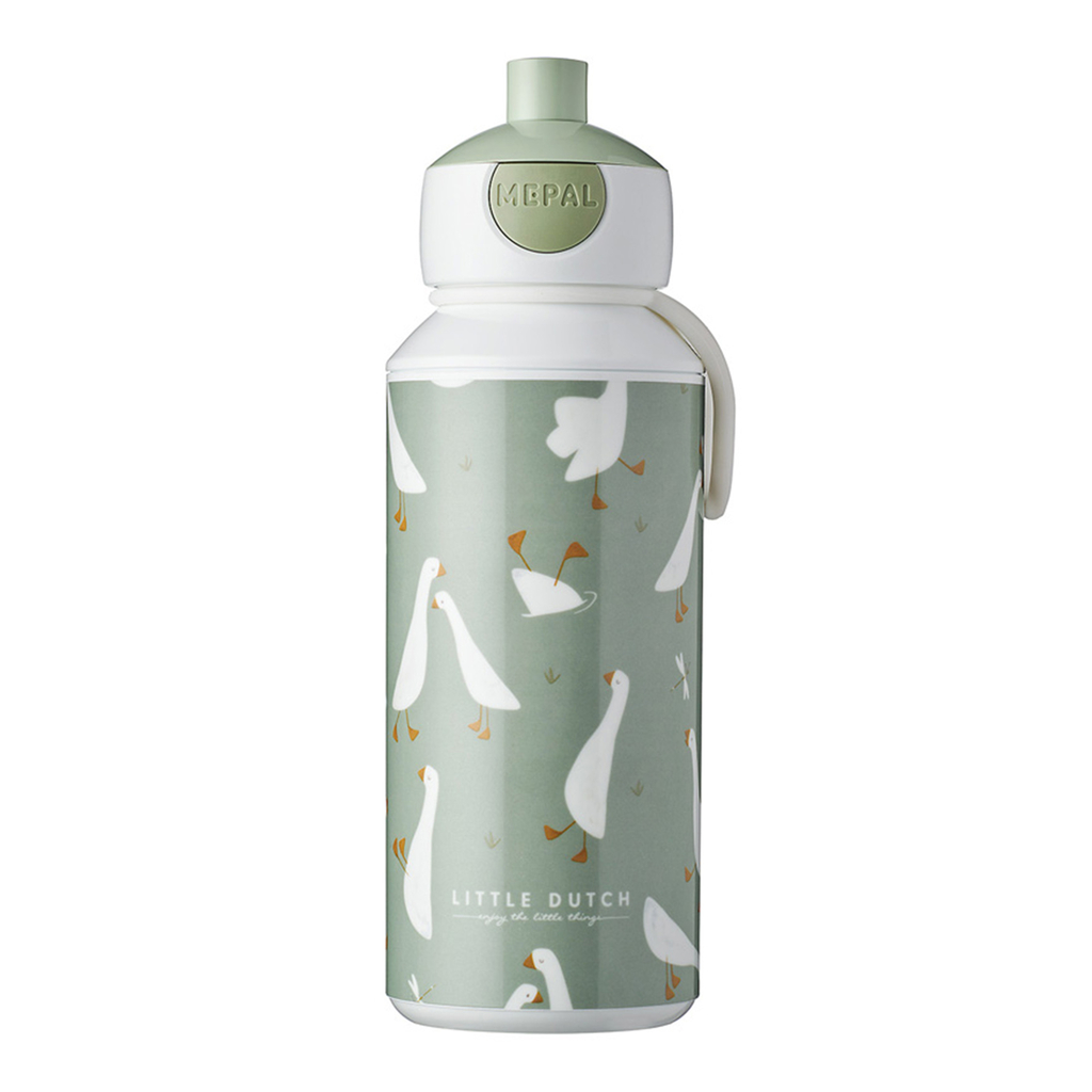 Fľaša na vodu pre deti pop-up Campus LITTLE GOOSE 400 ml