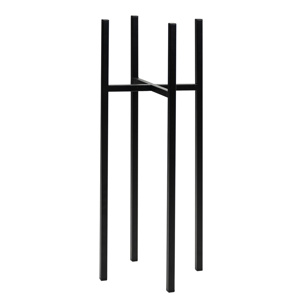 Kovový stojan na kvetináč ANGERS čierny