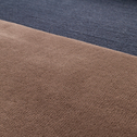 Vlnený koberec ELEMENTS do obývacej izby hnedo-tmavomodrý 200x290 cm