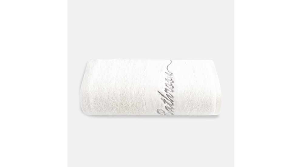 Bavlnený uterák FERRO biely 50x90 cm