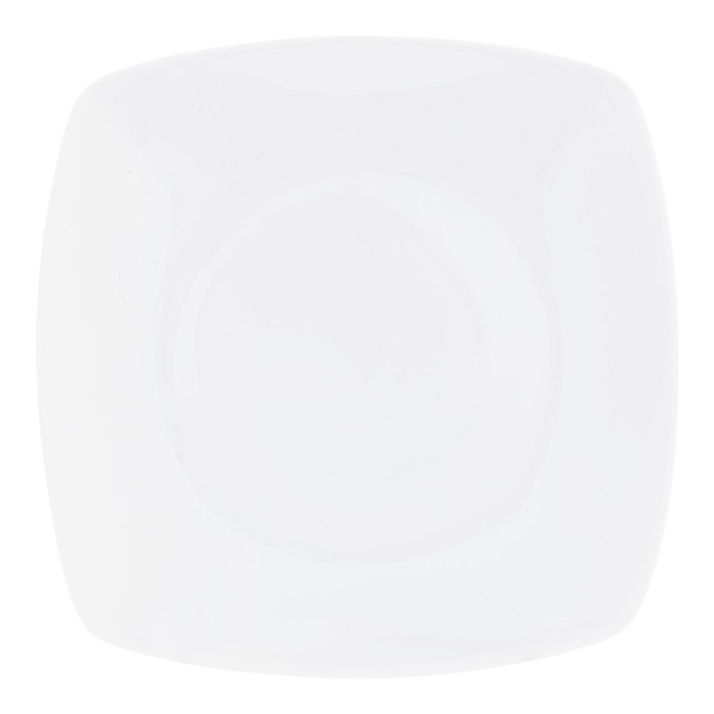 Kávová súprava z bieleho porcelánu APOSTROPHE pre 6 osôb