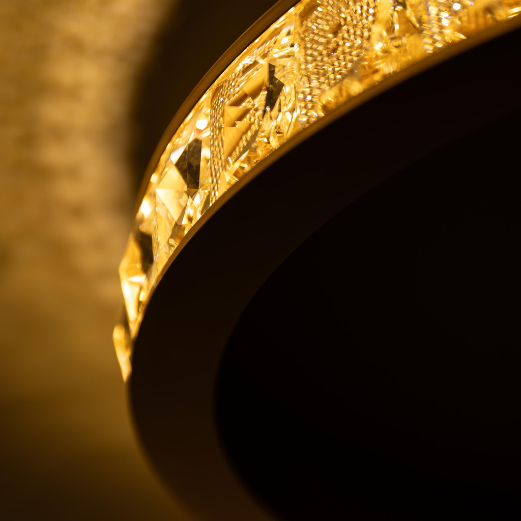 LED stropné svietidlo MURIEL zlaté