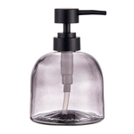 Zásobník na mydlo zo skla smoky 13,7 cm