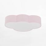 Stropné svietidlo v pastelovo ružovej farbe CLOUD 4