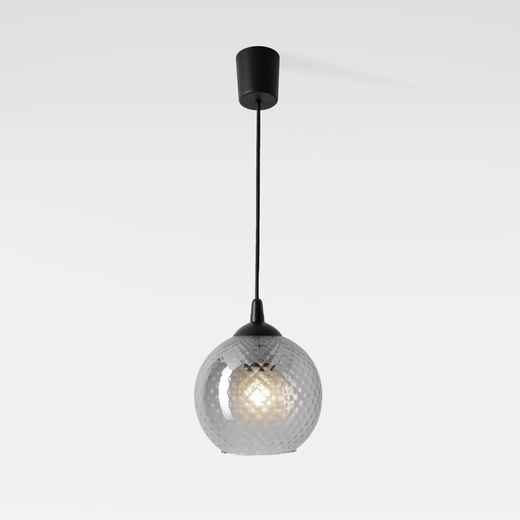 Závesné svietidlo v grafitovej farbe MIX fi 18 cm