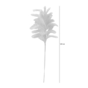 Umelá pampová tráva BROWN 124 cm