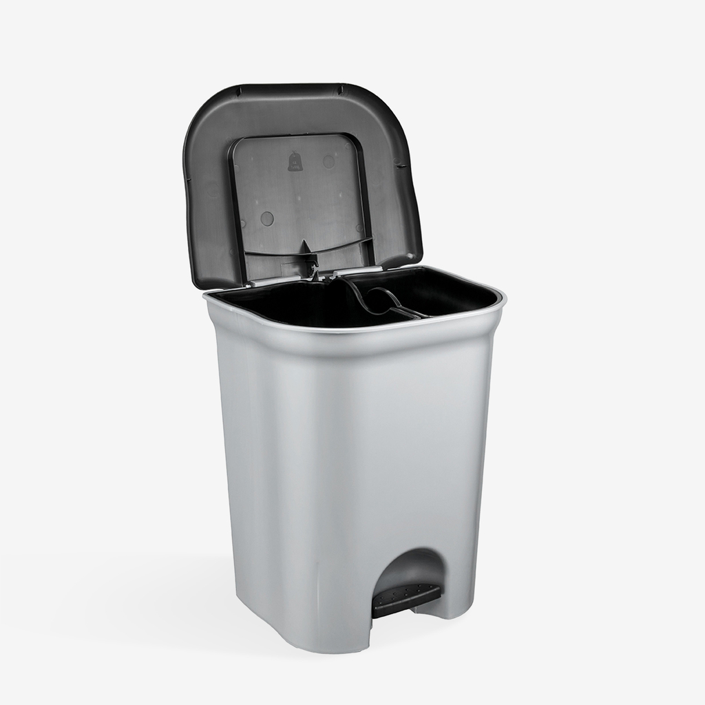 Odpadkový kôš s pedálmi TORGE 2x11l