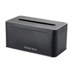 Škatuľa na vreckovky čierna