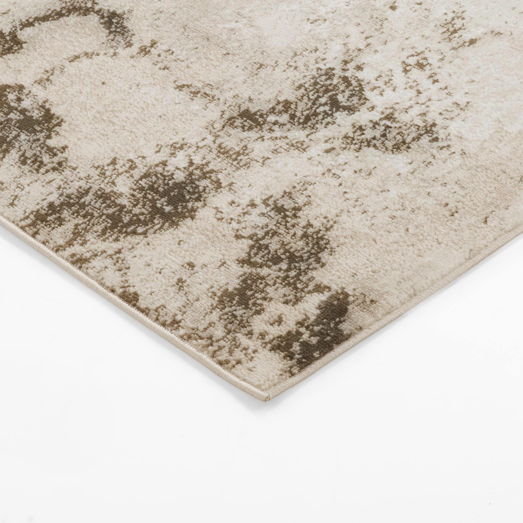 Abstraktný koberec v béžovej farbe MIRACLE 80x150 cm