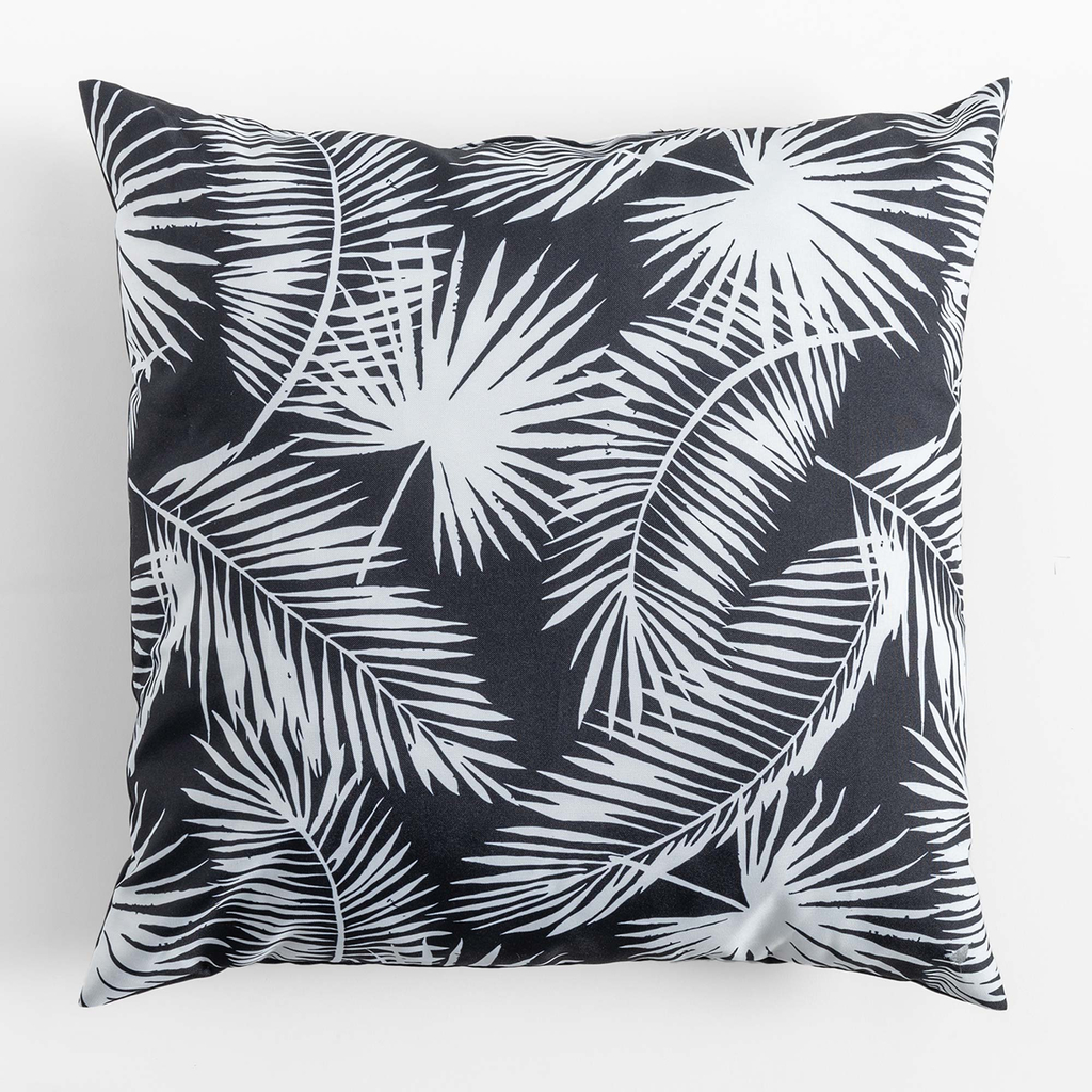 Dekoračný vankúš čierny SAMBA, 45x45 cm