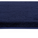 Tmavomodrý koberec s dlhým vlasom MOBAH 53x80 cm