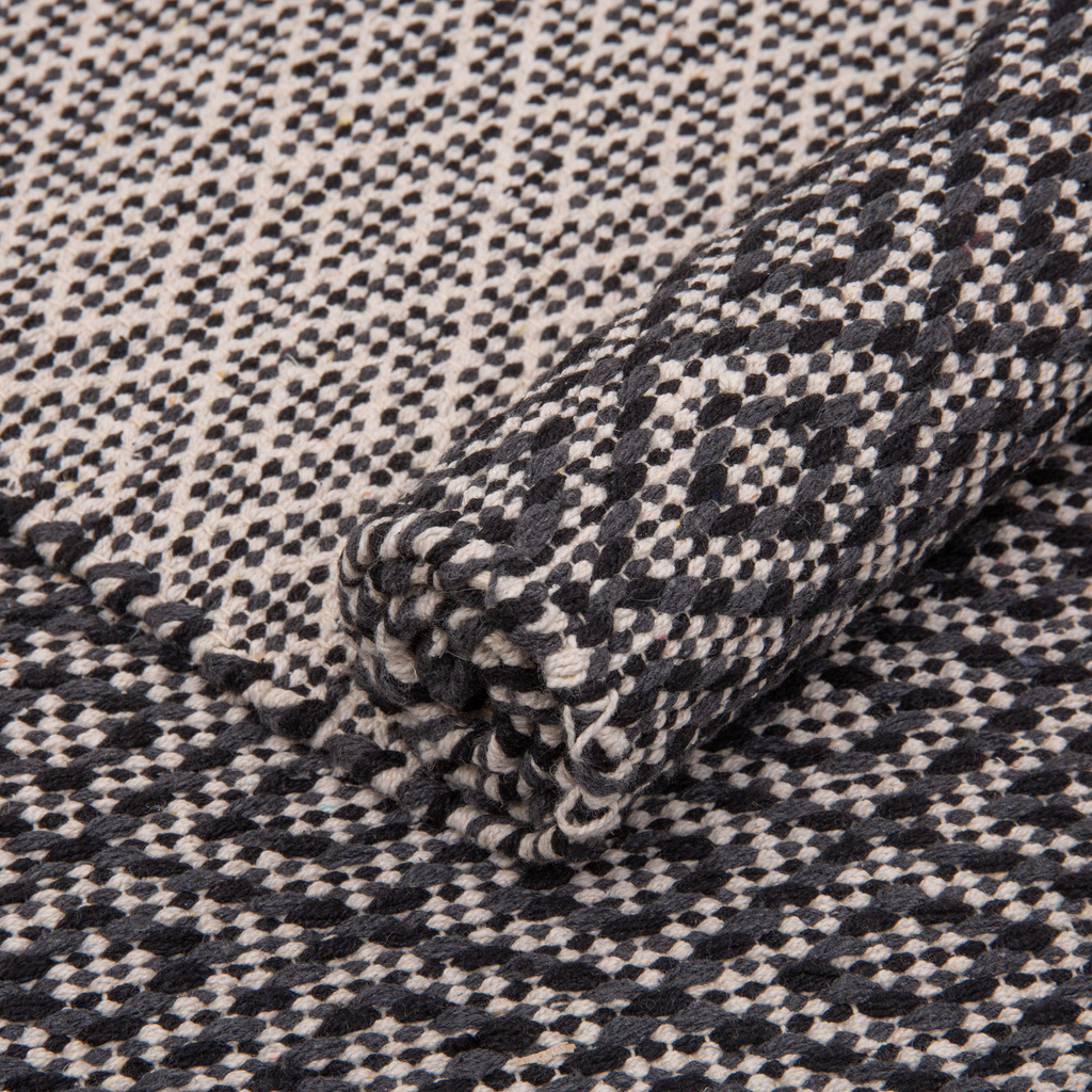 Koberec OREBO čierny 50x80 cm