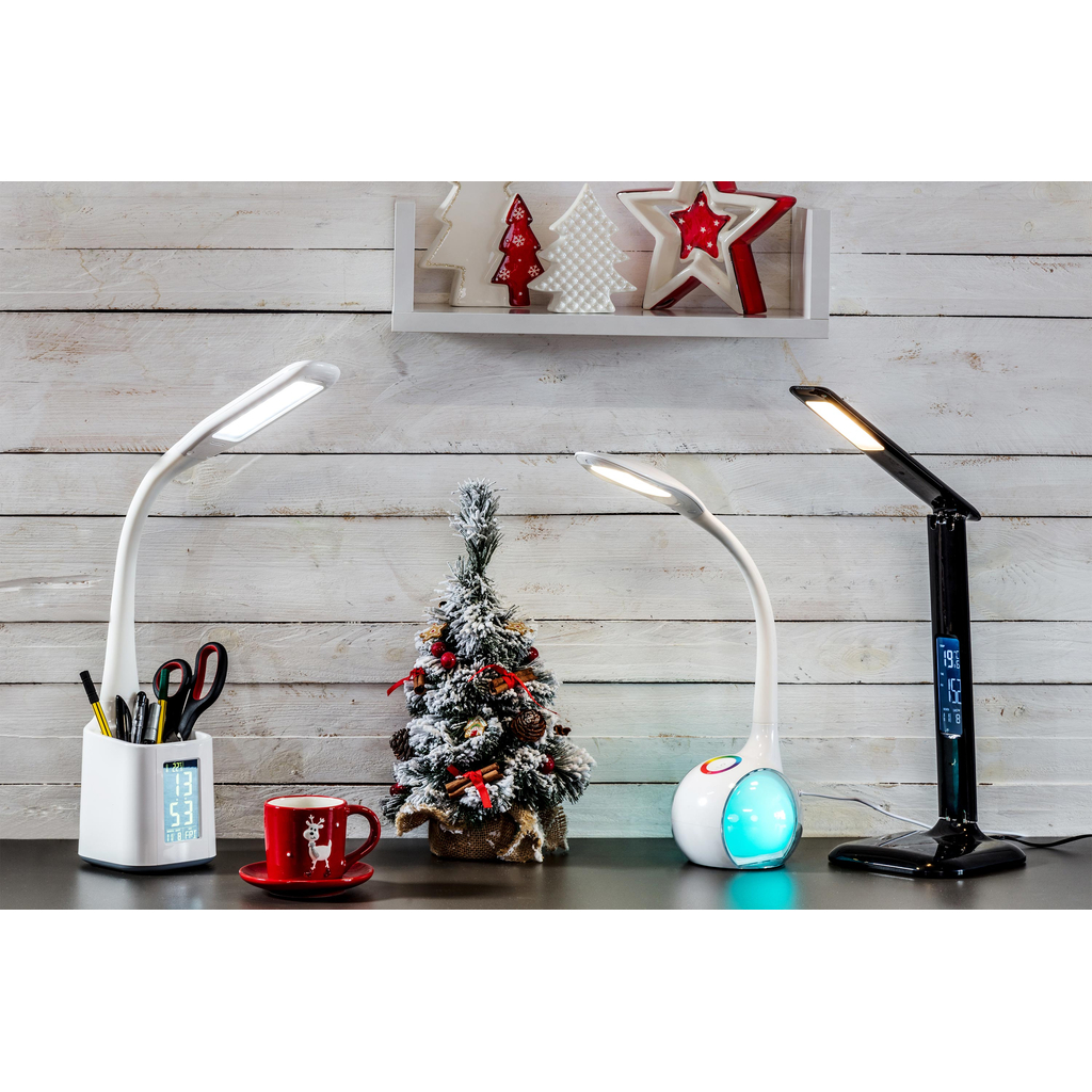 Stolné svietidlo LED H1408S-BCK čierne