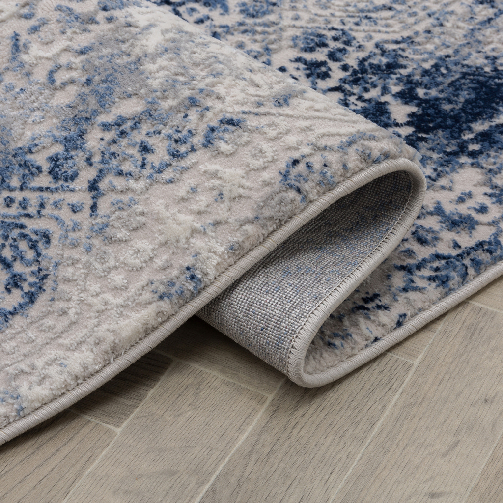 Vintage koberec KAREN, modrý 160x220cm