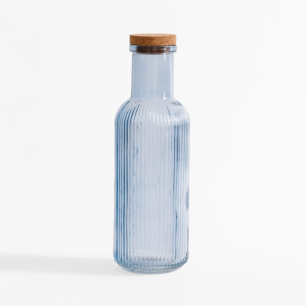 Fľaša s korkom 1 l MIX