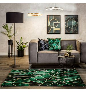 LED luster na lanku zlatá CARLO 50 cm