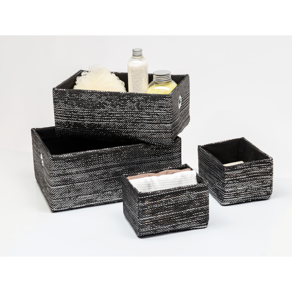 Súprava 4 košíkov