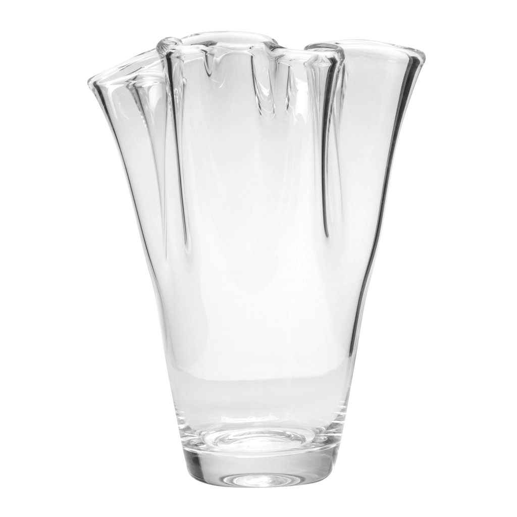 Váza s volánikom 25x18 cm