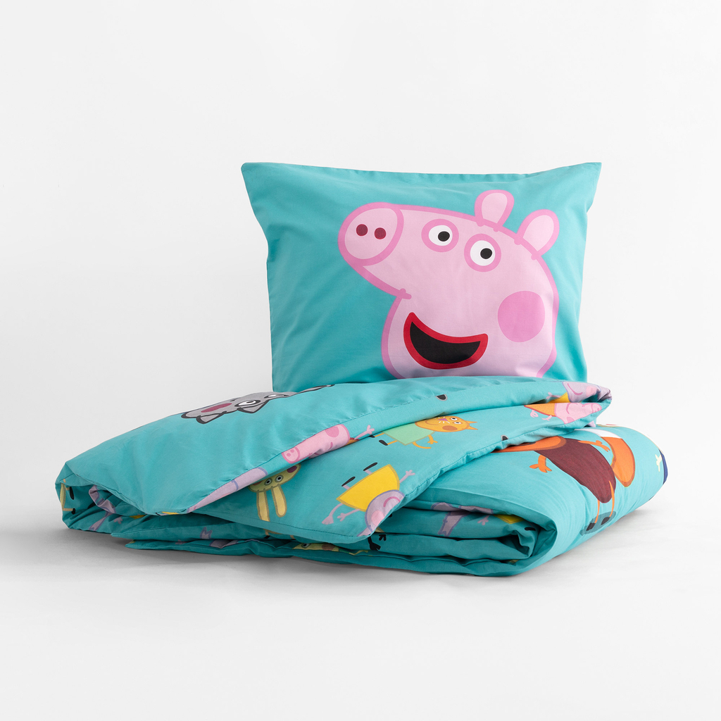 Bavlnené obliečky PEPPA PIG 140x200 cm