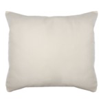 Krémová saténová obliečka na vankúš 50 x 60 cm