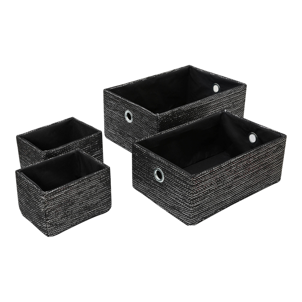 Súprava 4 košíkov